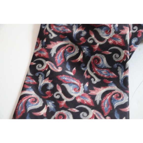 Vintage Christian Dior Necktie Mens Tie Paisley Design All Silk - Picture 2 of 4
